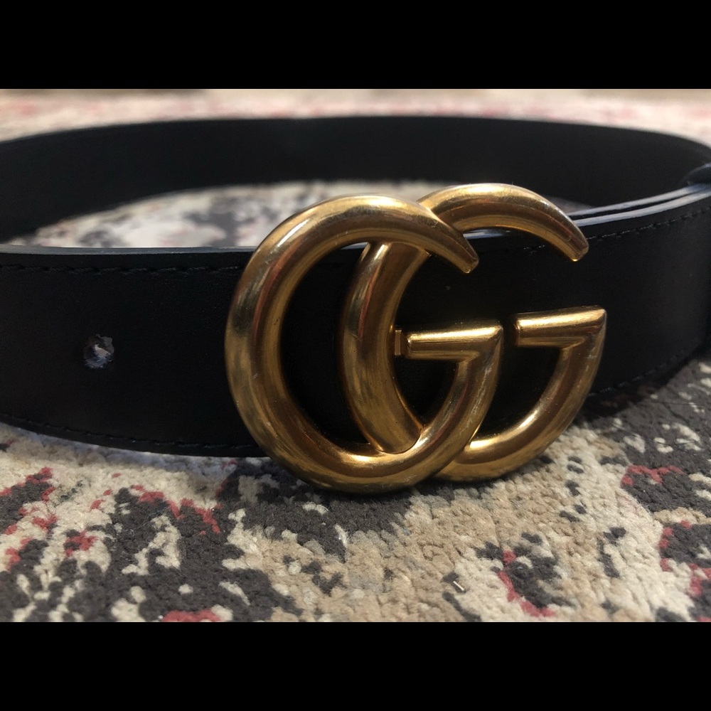 Double G luxury designer inspired belt